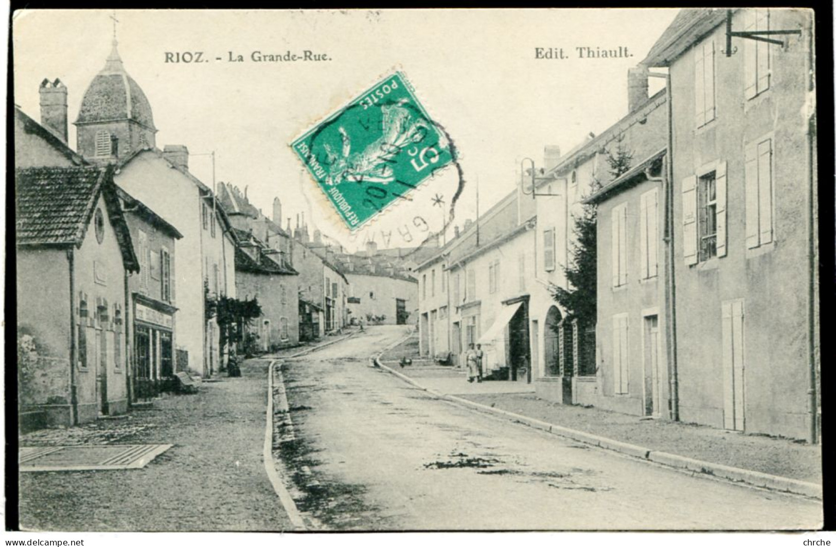 70 - RIOZ - La Grande Rue - Rioz