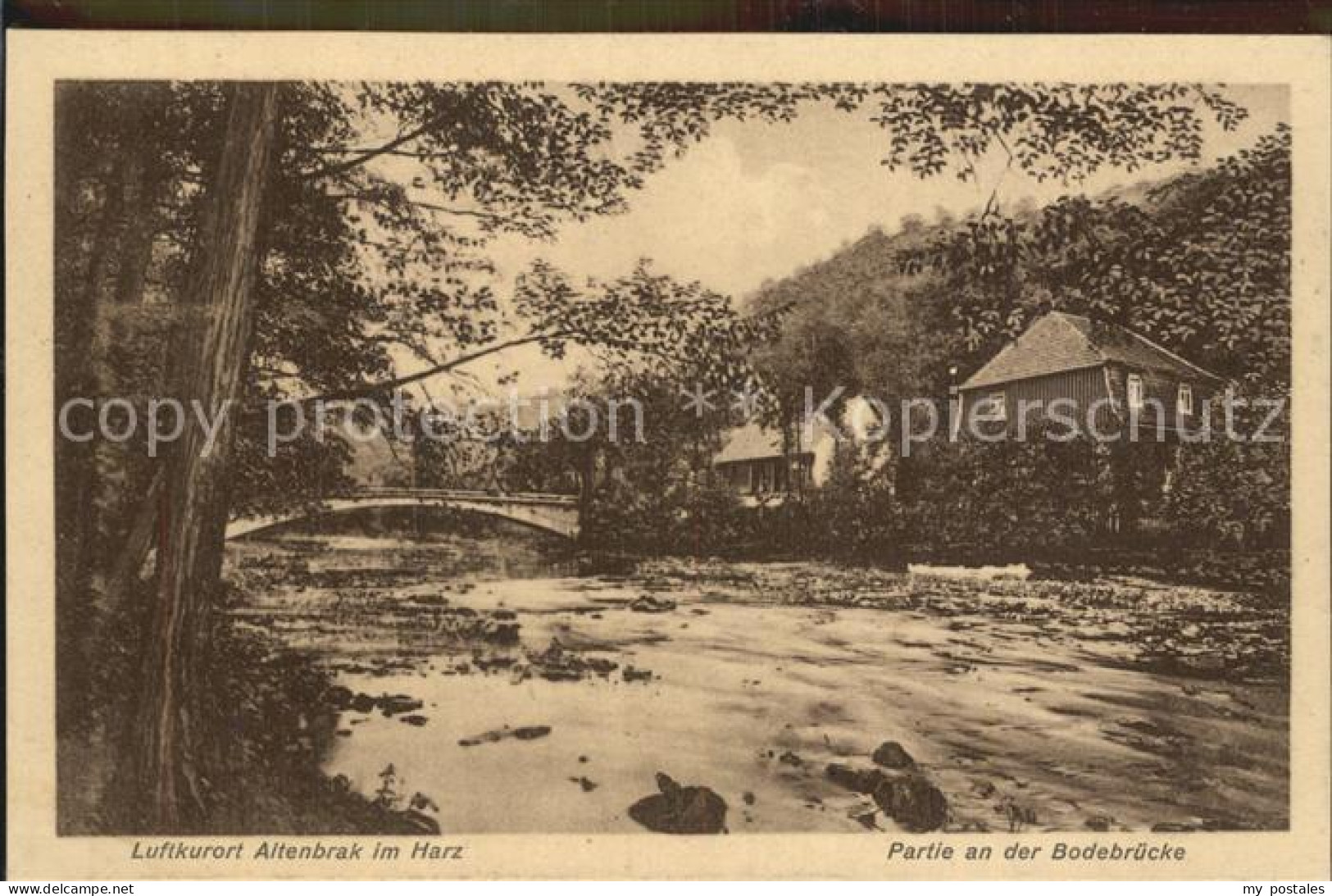 42416862 Altenbrak Harz Partie Bodebruecke Altenbrak Harz - Altenbrak