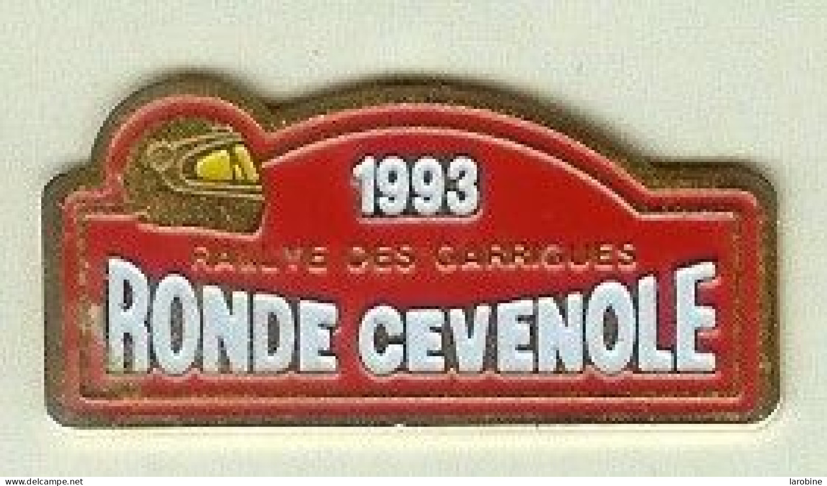 @@ Casque Rallye Des Garrigues Ronde Cévenole 1993 @@aut.116 - Rally