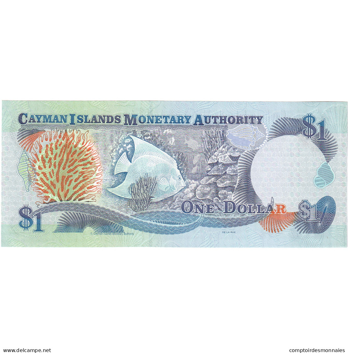 Billet, Îles Caïmans, 1 Dollar, 2001, KM:26a, NEUF - Islas Caimán