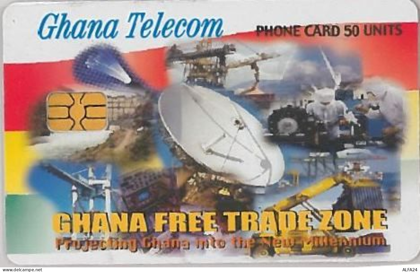 PHONE CARD GHANA (A46.8 - Ghana