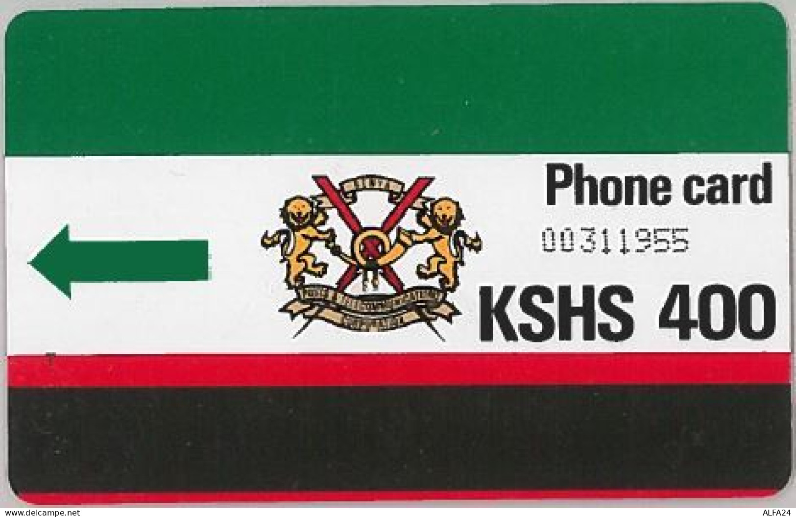 PHONE CARD KENIA (A43.1 - Kenia