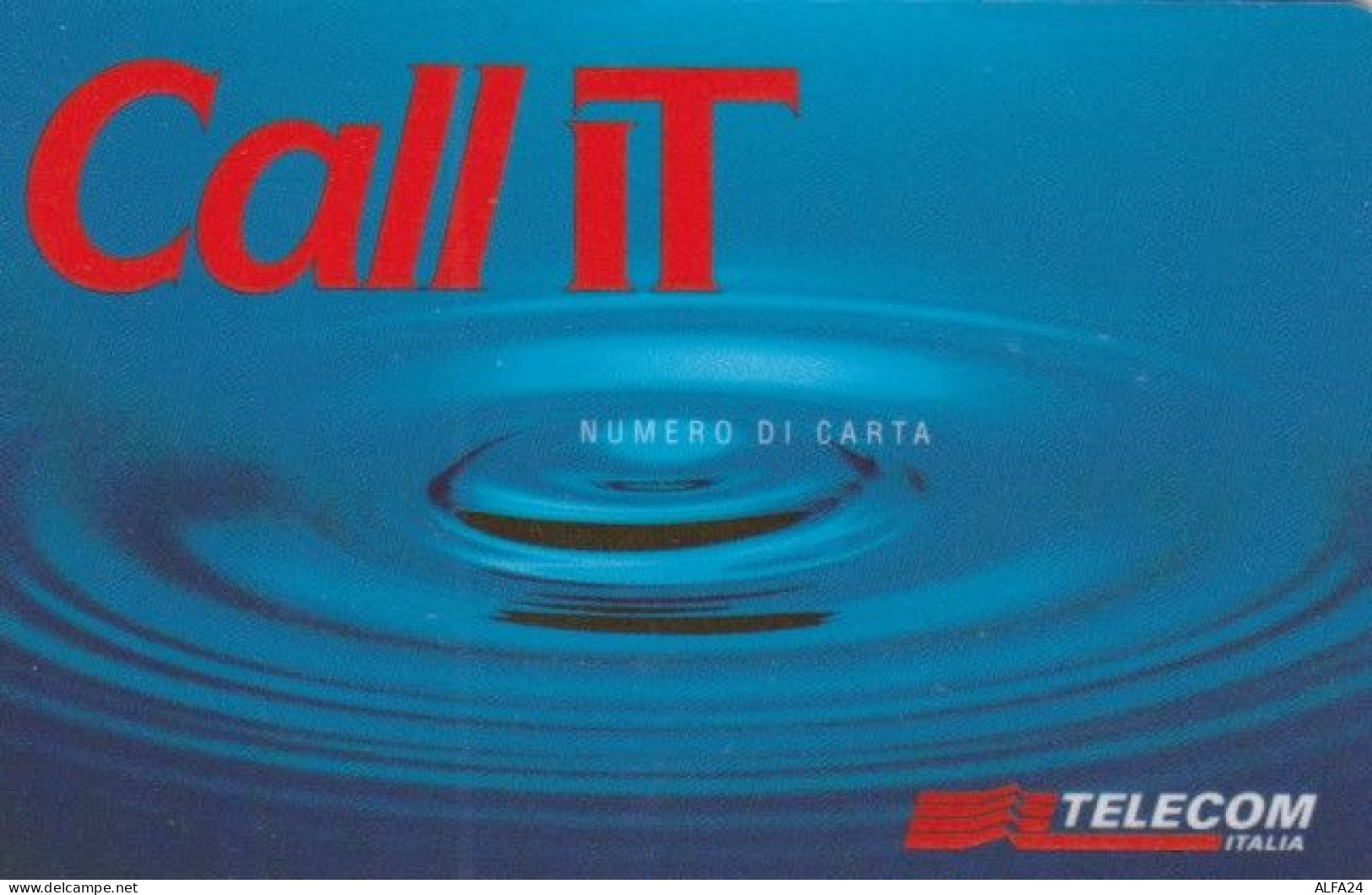 CARTA DI CREDITO TELECOM MODELLO BASE -CALL IT (A17.6 - Tests & Servizi