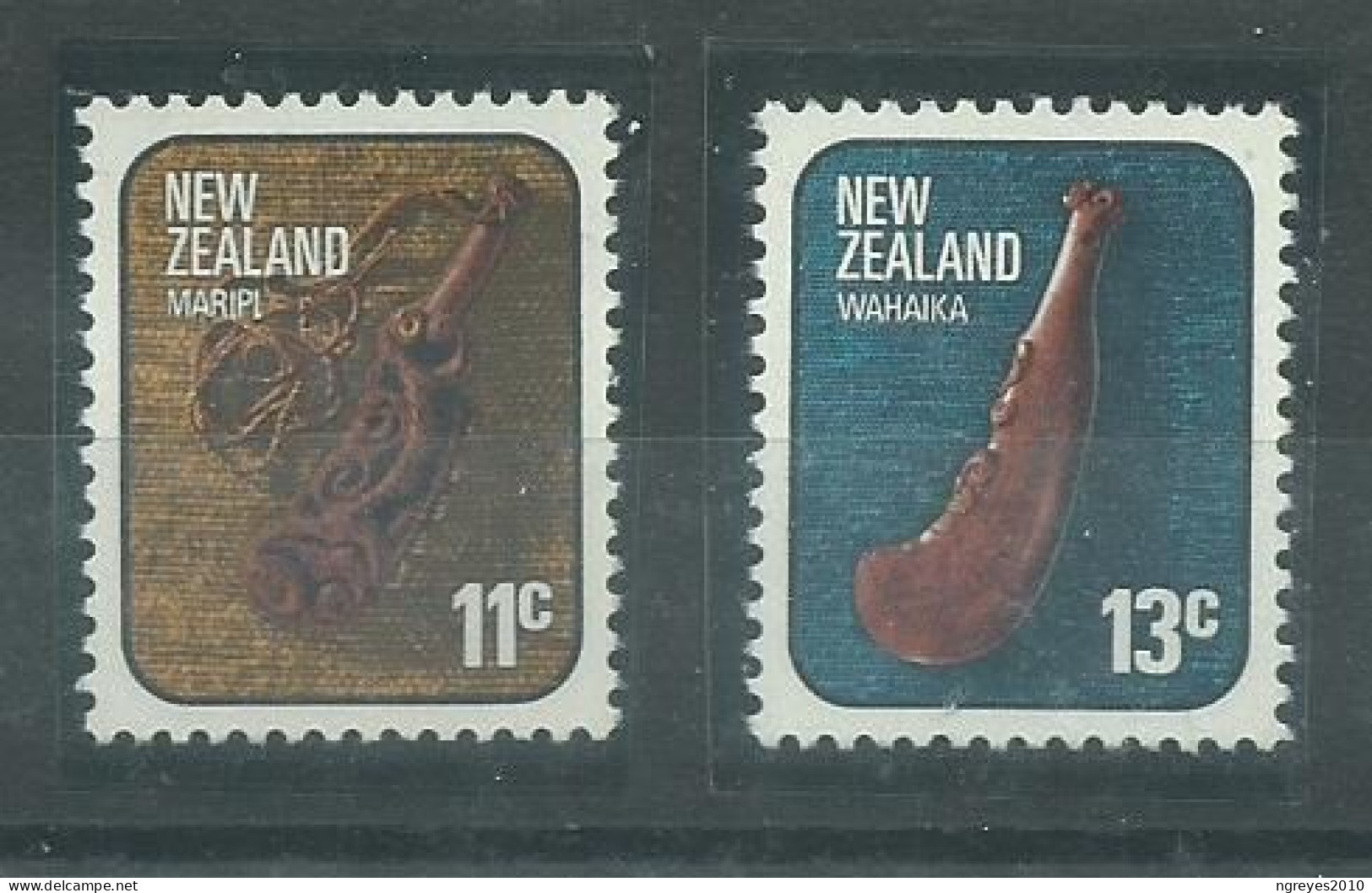 230045615  NUEVA ZELANDA  YVERT Nº675 + Nº677  */MH - Unused Stamps