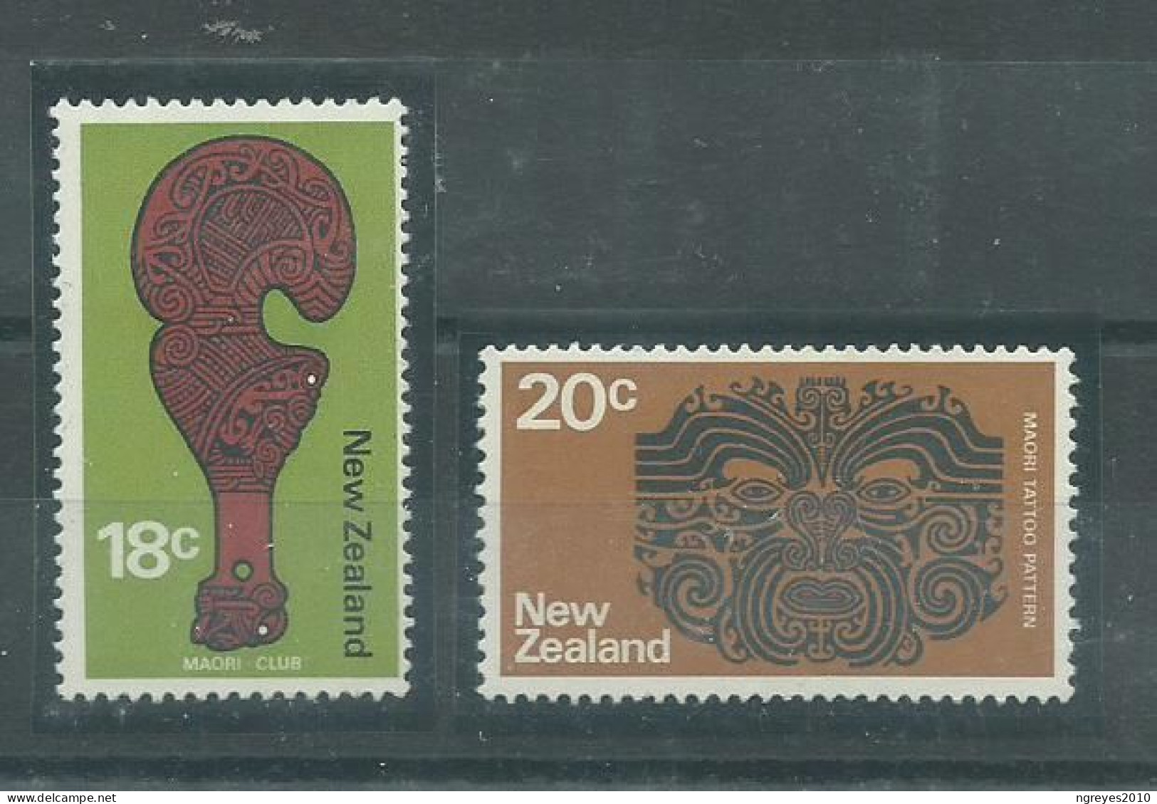 230045617  NUEVA ZELANDA  YVERT Nº528/529  */MH - Unused Stamps