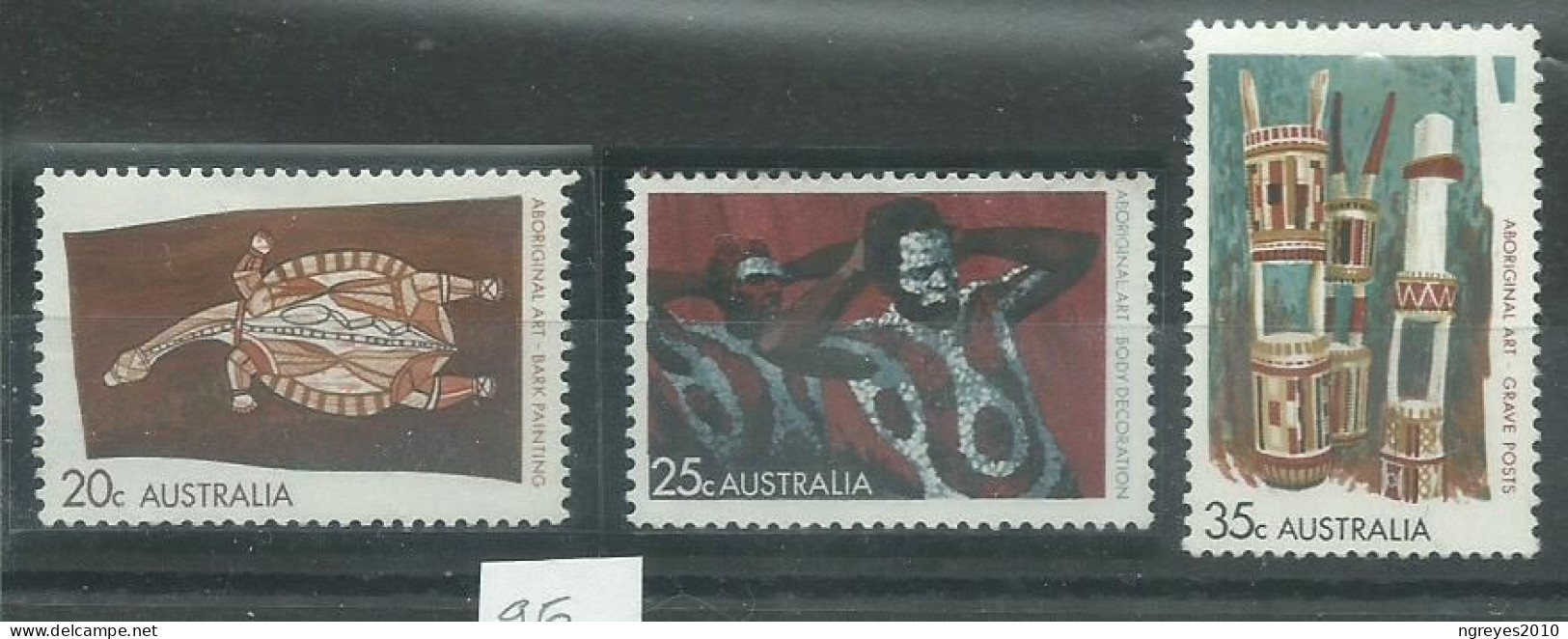 230045618  AUSTRALIA  YVERT Nº443/446 (-445)  */MH - Mint Stamps