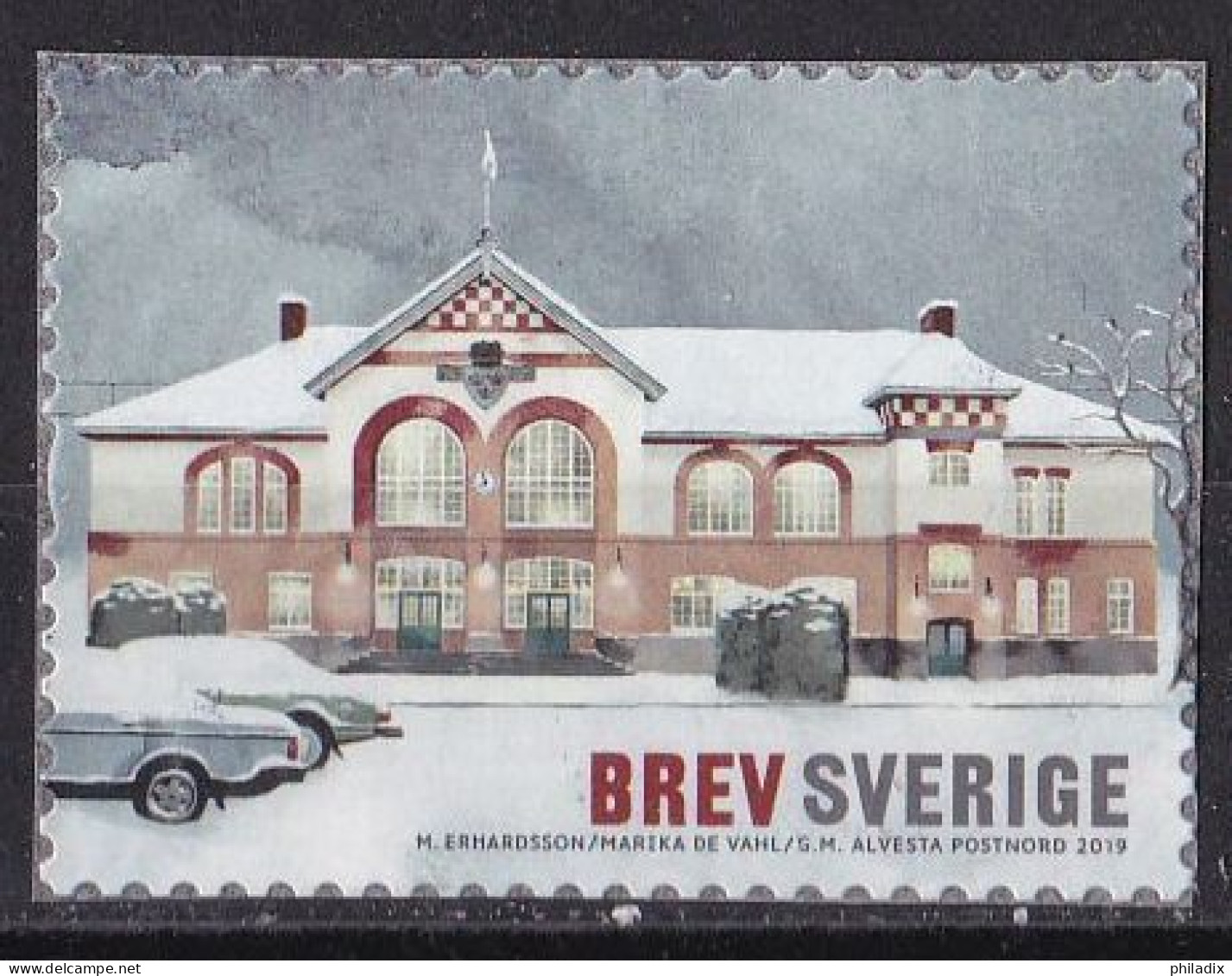 Schweden Marke Von 2019 O/used (A-3-29) - Oblitérés