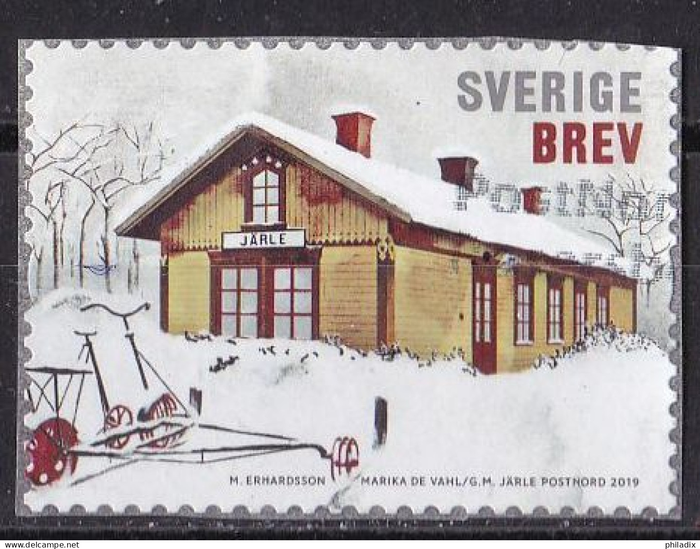 Schweden Marke Von 2019 O/used (A-3-29) - Gebraucht