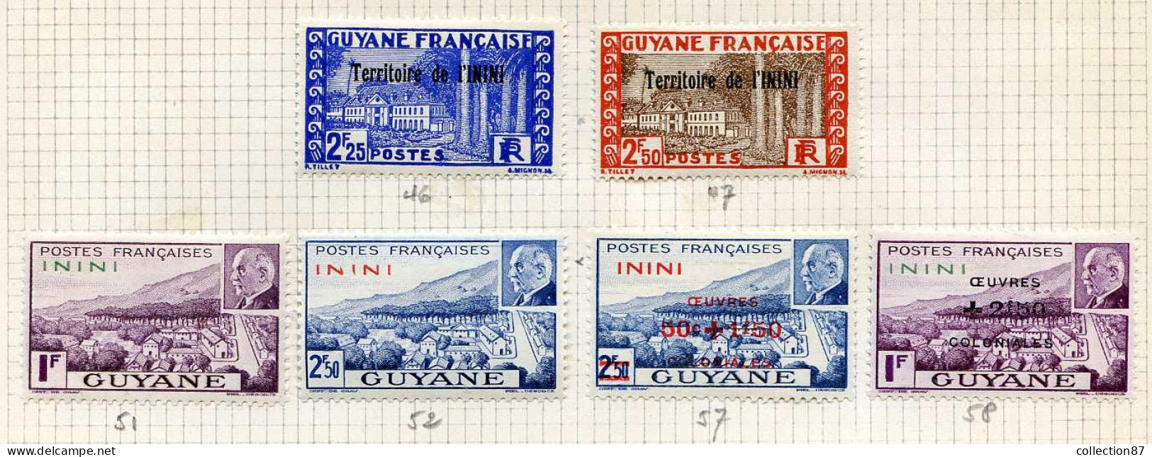 Réf 79 < ININI < Collection De 40 Valeurs * Neuf Ch. * MH * - Ongebruikt