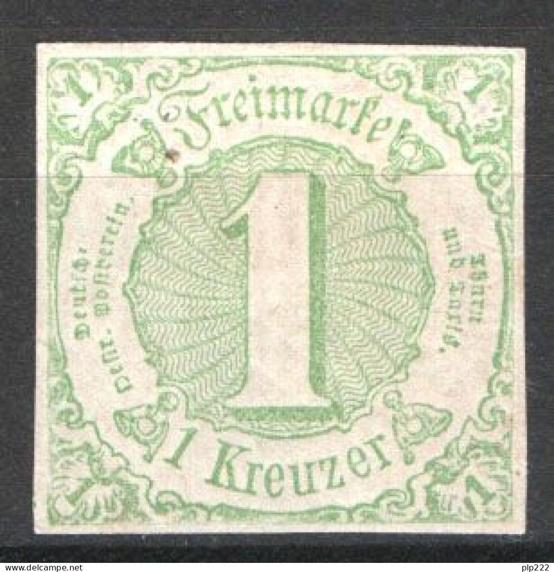 Germania Thurn E Taxis - Sud 1859 Unif.36 */MH VF/F - Ungebraucht