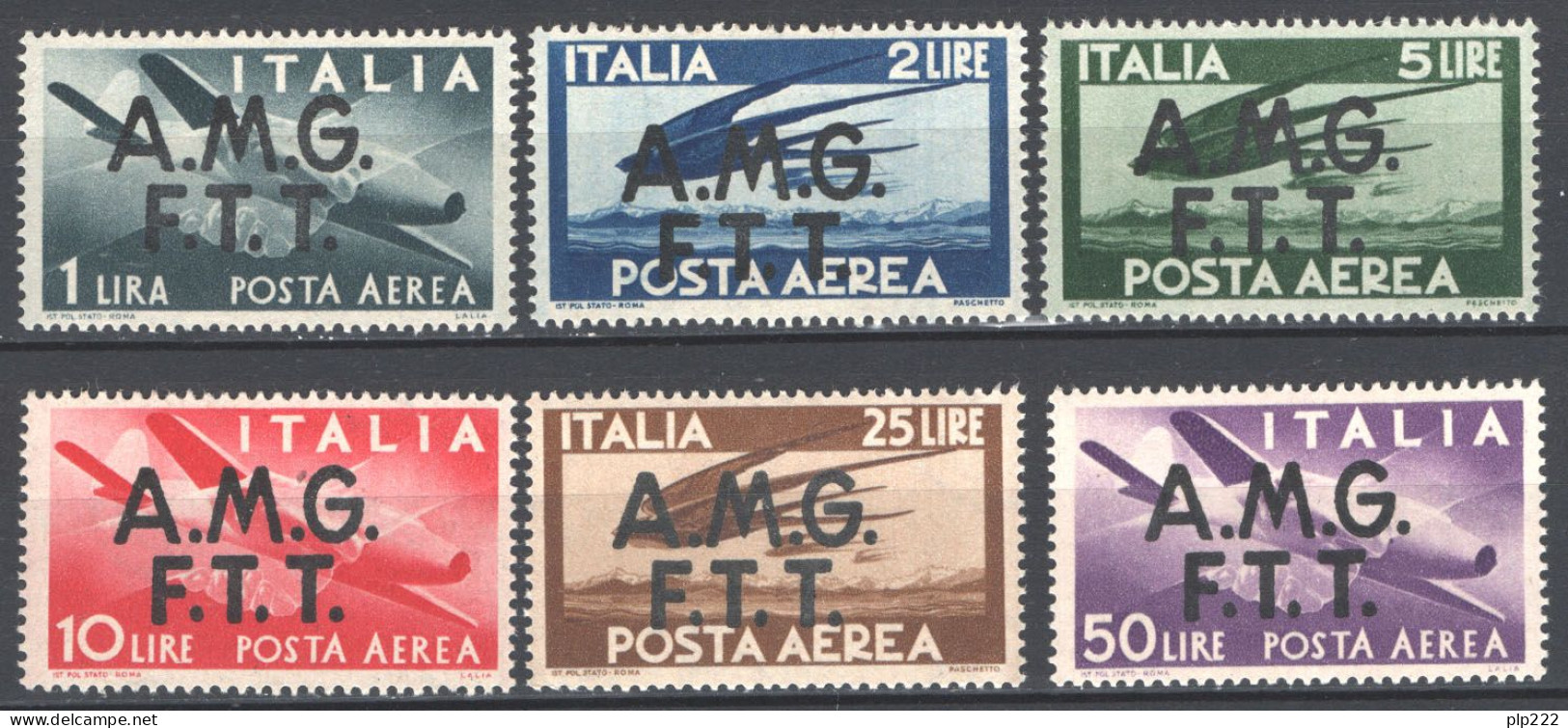 Trieste A 1947 Democratica  Sass.A 1/6 **/MNH VF/F - Luftpost