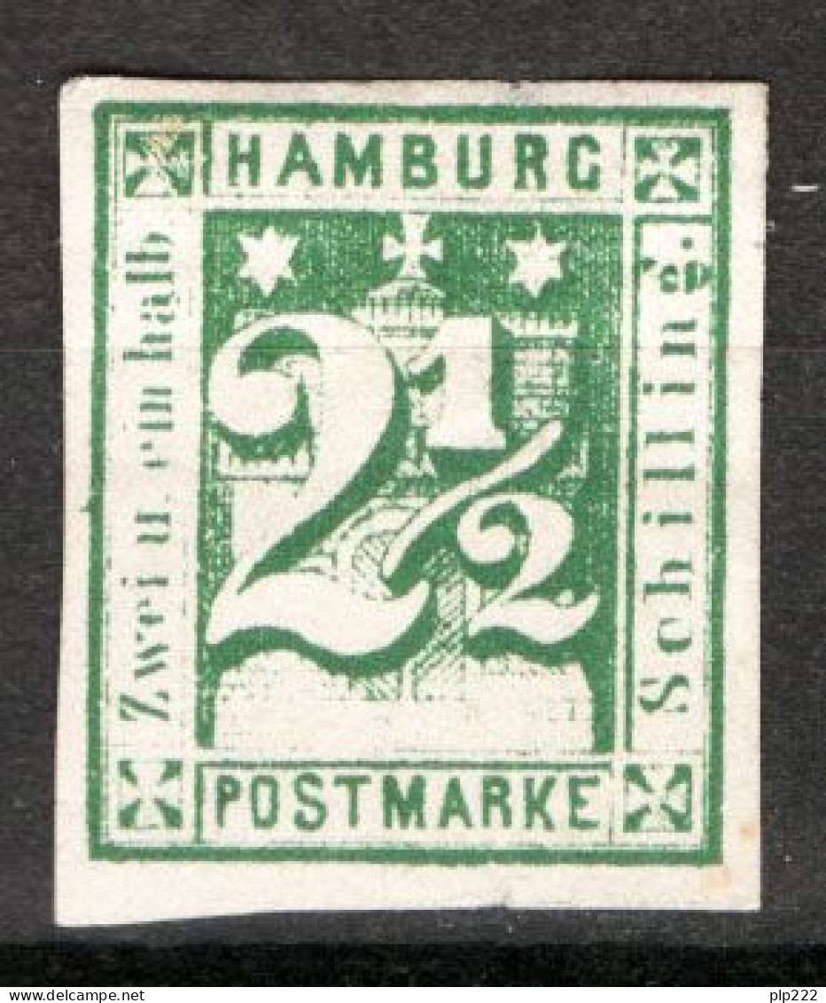Germania Amburgo 1864 Unif.10 (*)/MNG VF/F - Hamburg