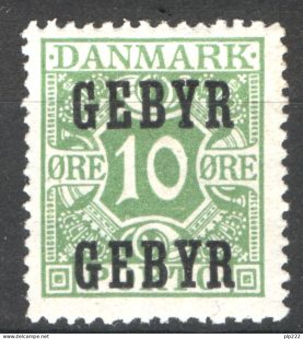 Danimarca 1923 Segnatasse Unif.19 */MH VF/F - Strafport