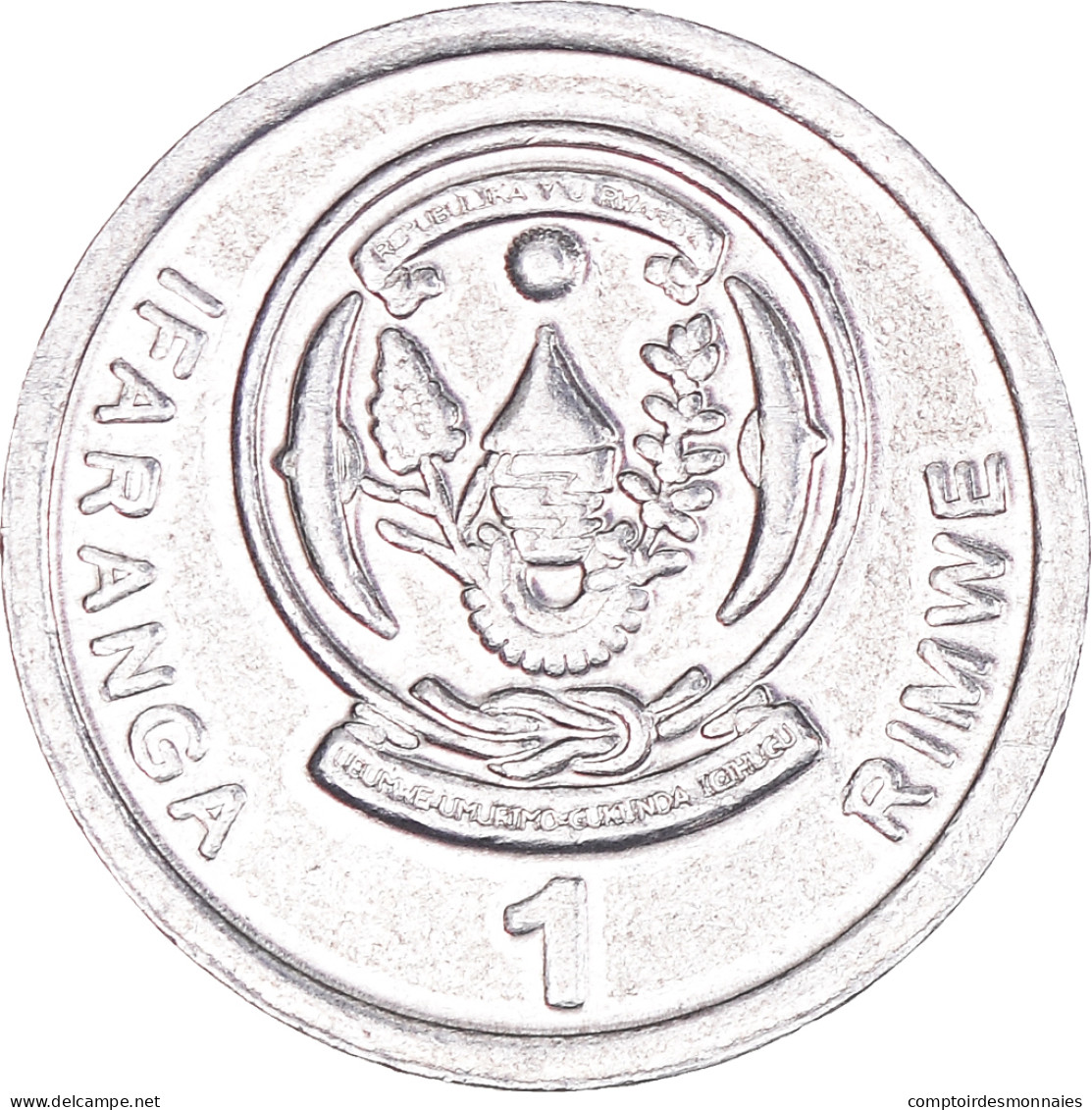 Monnaie, Rwanda, Franc, 2003, TTB+, Aluminium, KM:22 - Rwanda