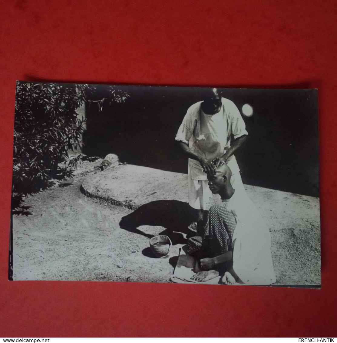 CARTE PHOTO METIER COIFFEUR LIEU A IDENTIFIER - Artisanat