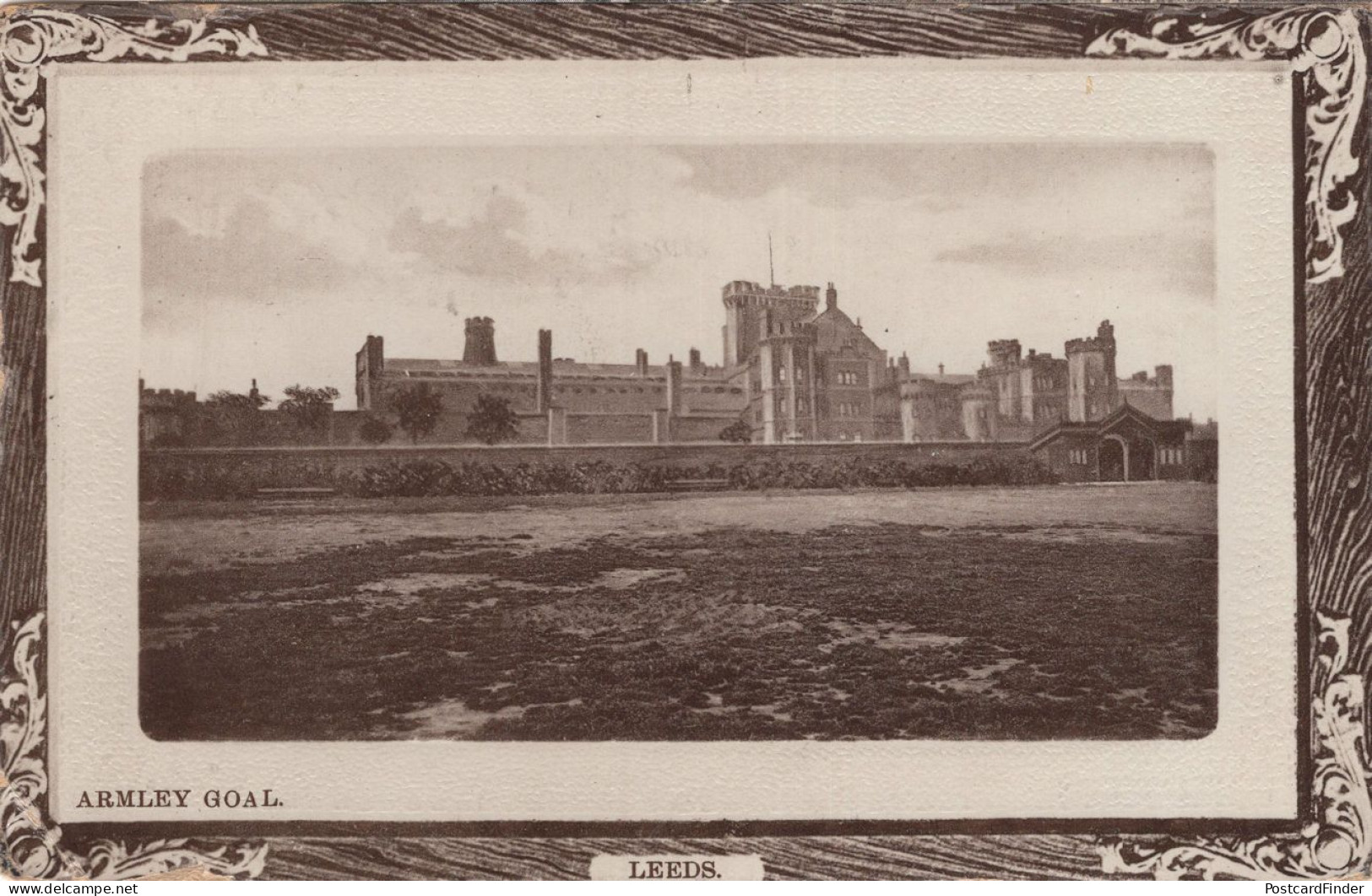 Armley Gaol Prison Leeds Yorkshire Old WW1 Real Photo Postcard - Leeds