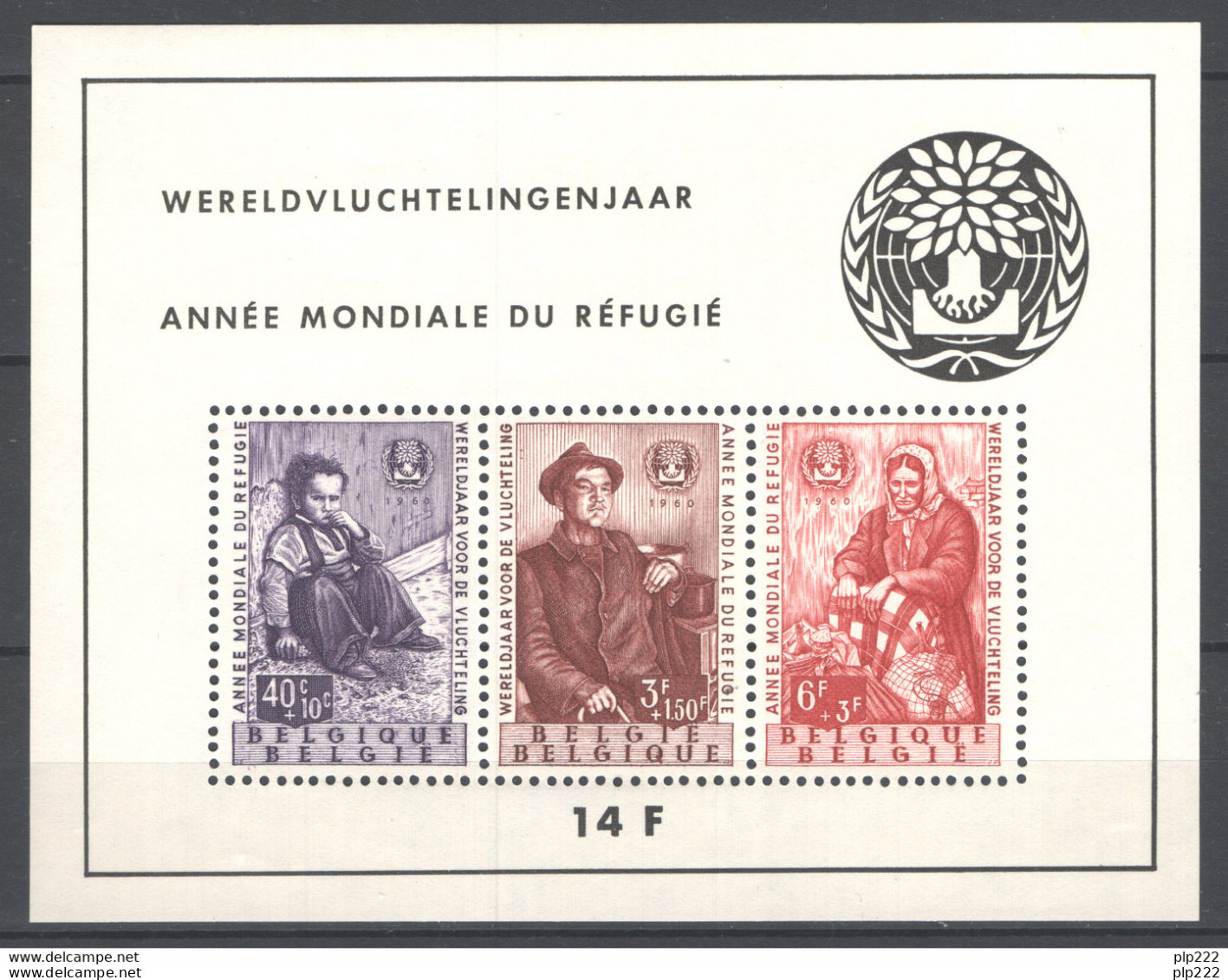 Belgio 1960 Unif. BF32 **/MNH VF - 1951-1960