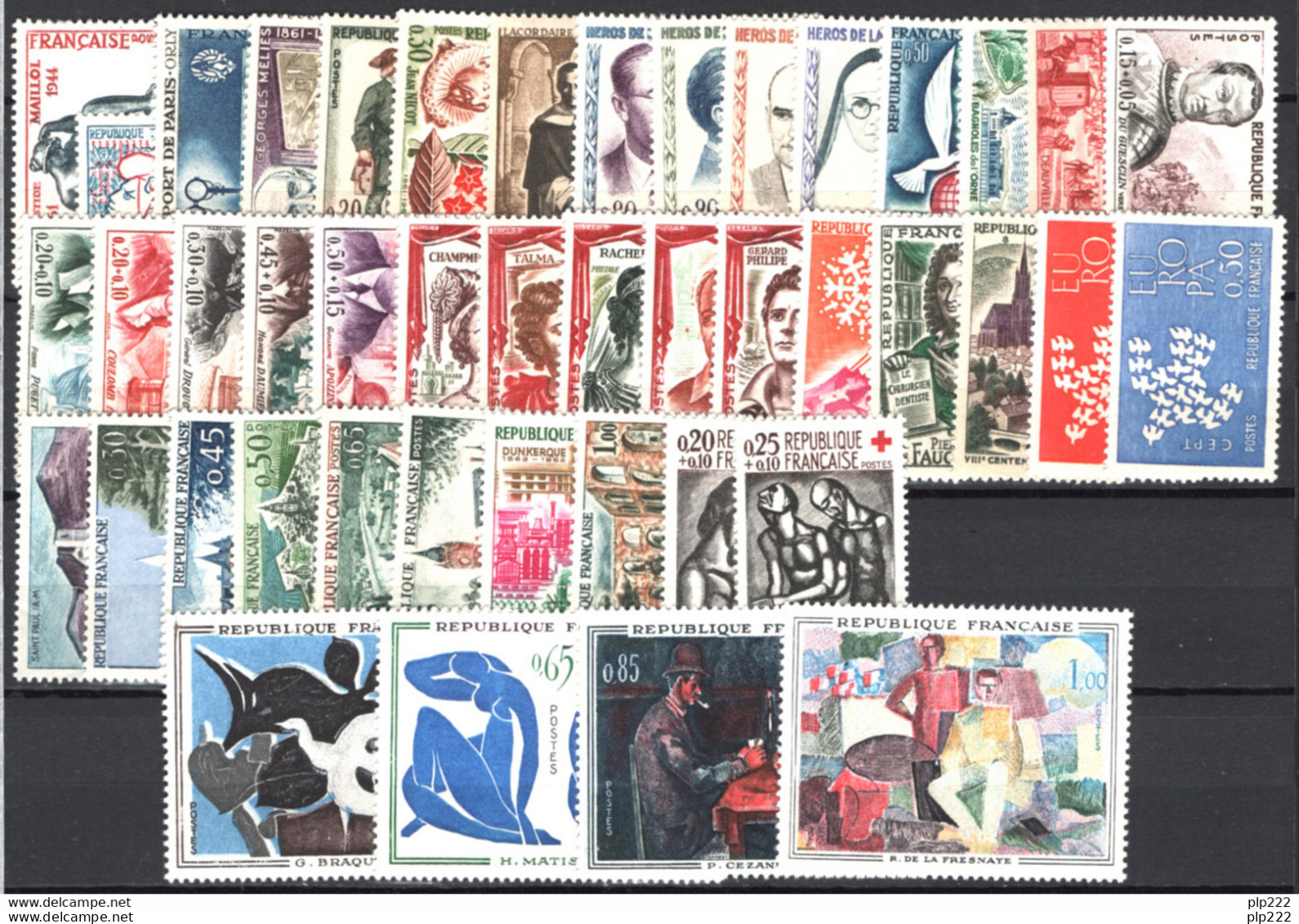 Francia 1959/65 Periodo Completo / Complete Period **/MNH VF/F - 1960-1969