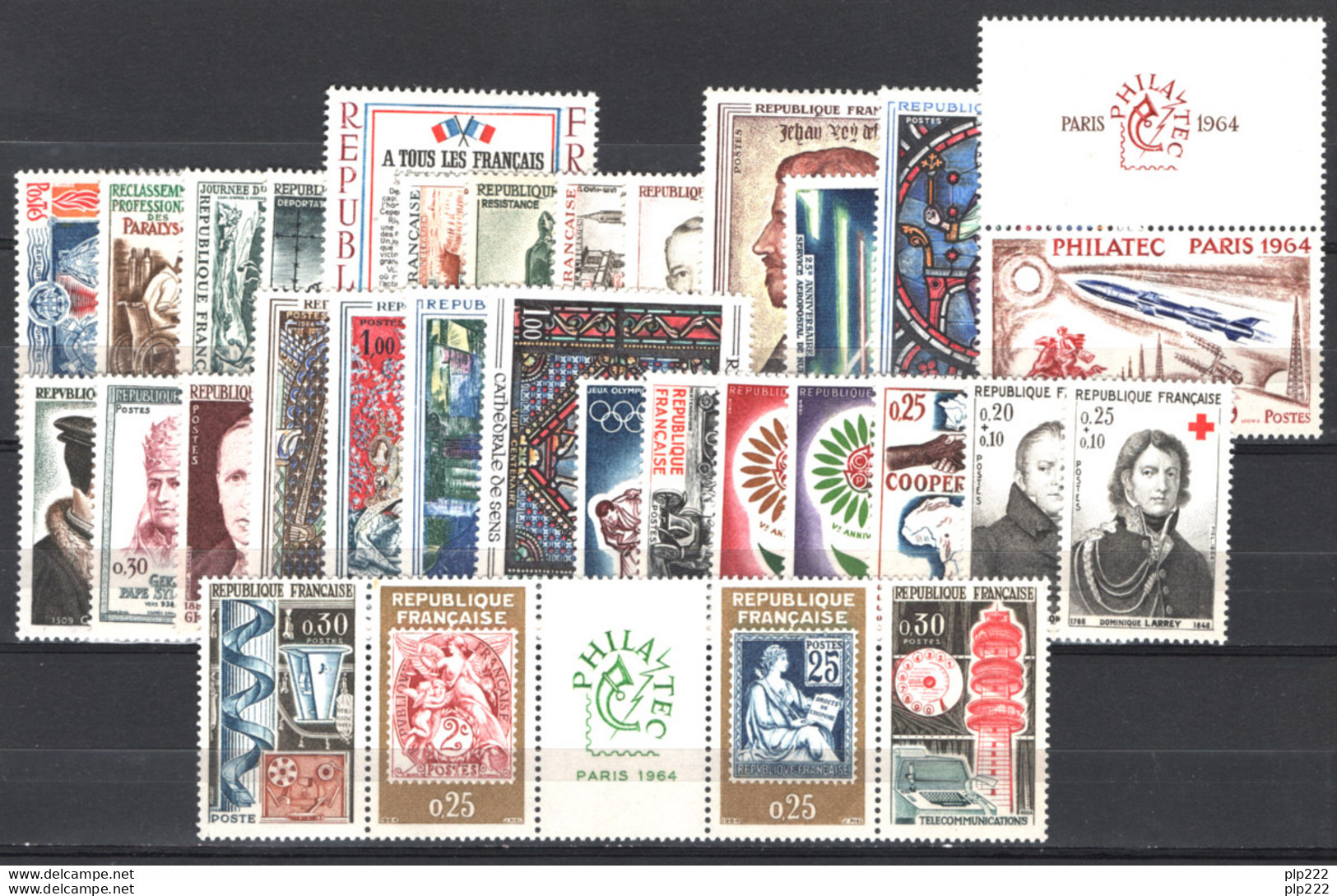 Francia 1959/65 Periodo Completo / Complete Period **/MNH VF/F