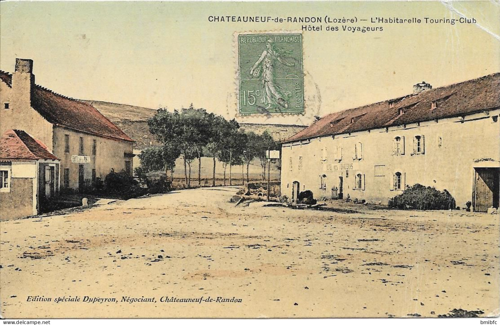CHATEAUNEUF De RANDON - L'Habitarelle Touring-Club - Hôtel Des Voyageurs - Chateauneuf De Randon