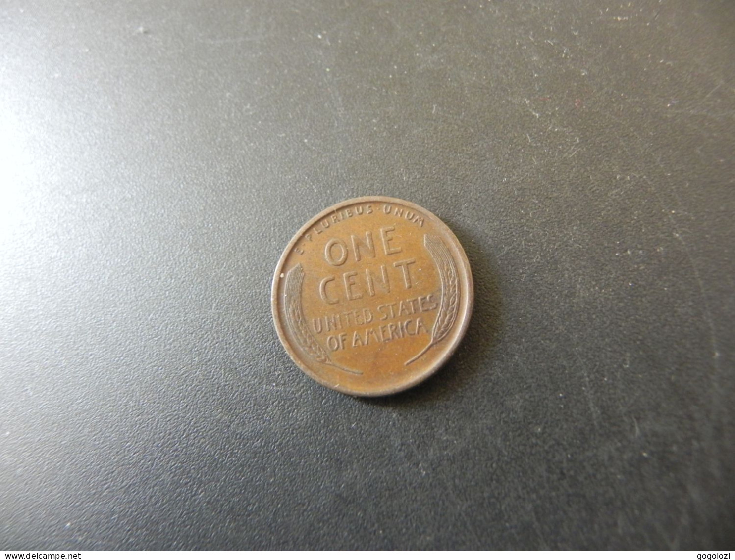 USA 1 Cent 1909 - 1909-1958: Lincoln, Wheat Ears Reverse