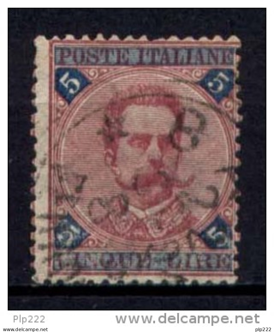 Italia Regno 1891 Sass.64 Usato/Used VF/F - Oblitérés