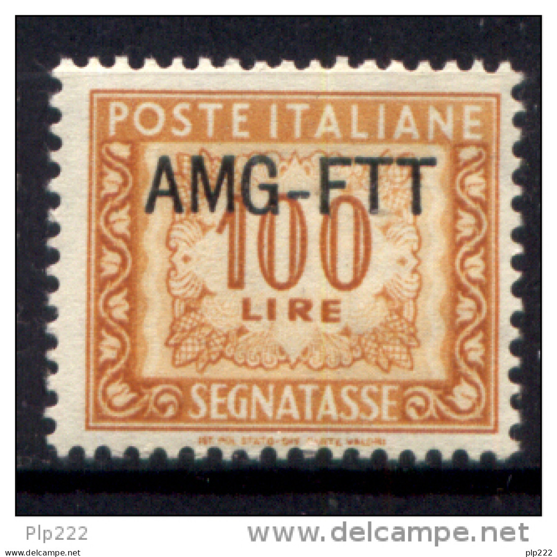 Trieste A 1949 Segnatasse 100&pound; Sass. S27**/MNH VF - Taxe