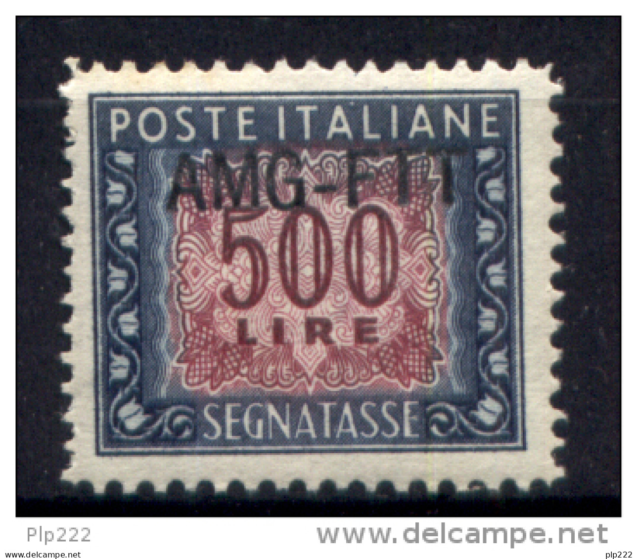 Trieste A 1949 Segnatasse 500&pound; Sass. S28**/MNH VF - Portomarken