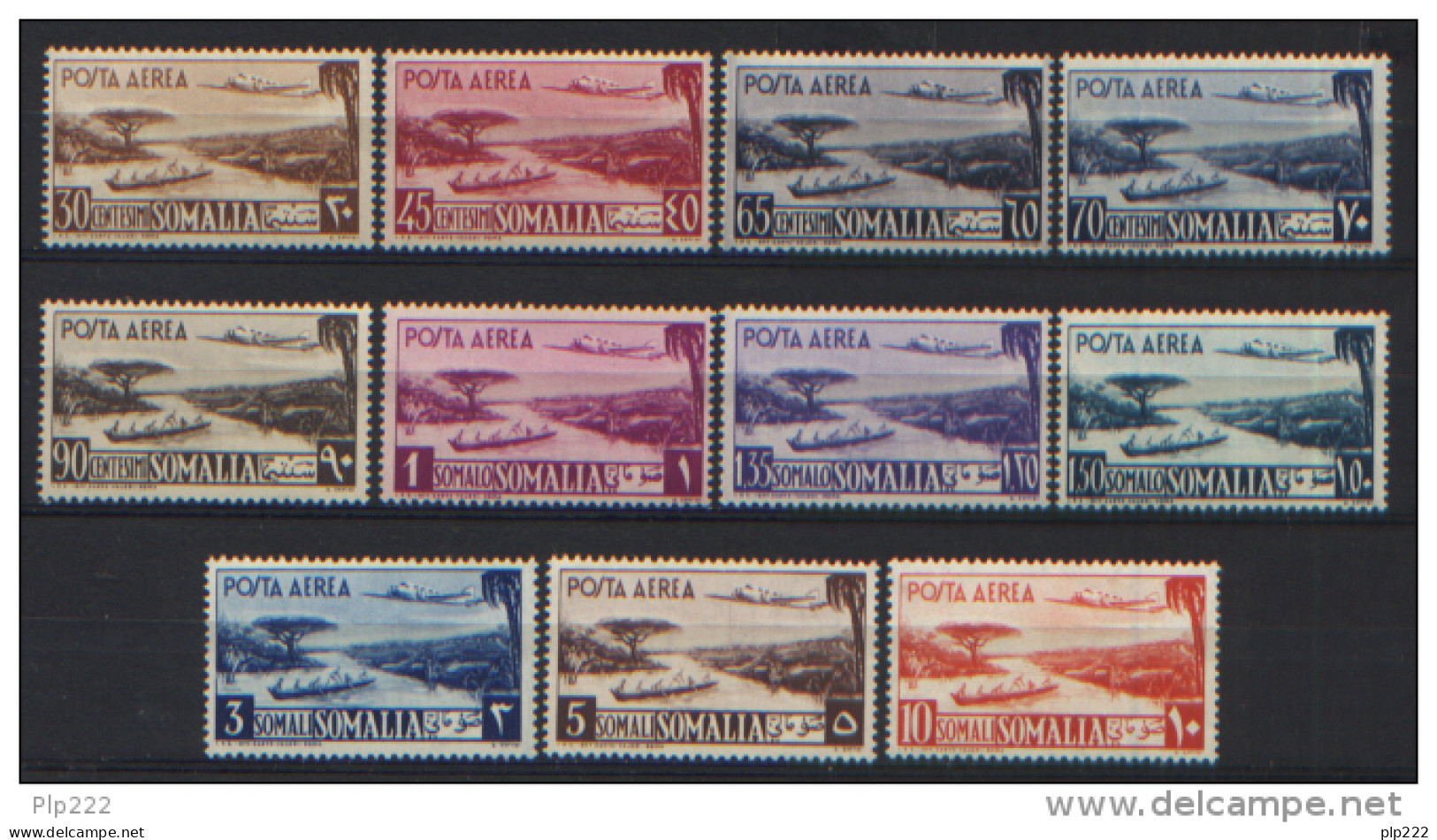 Somalia AFIS 1950 Sass.A1/11 **/MNH VF - Somalia (AFIS)