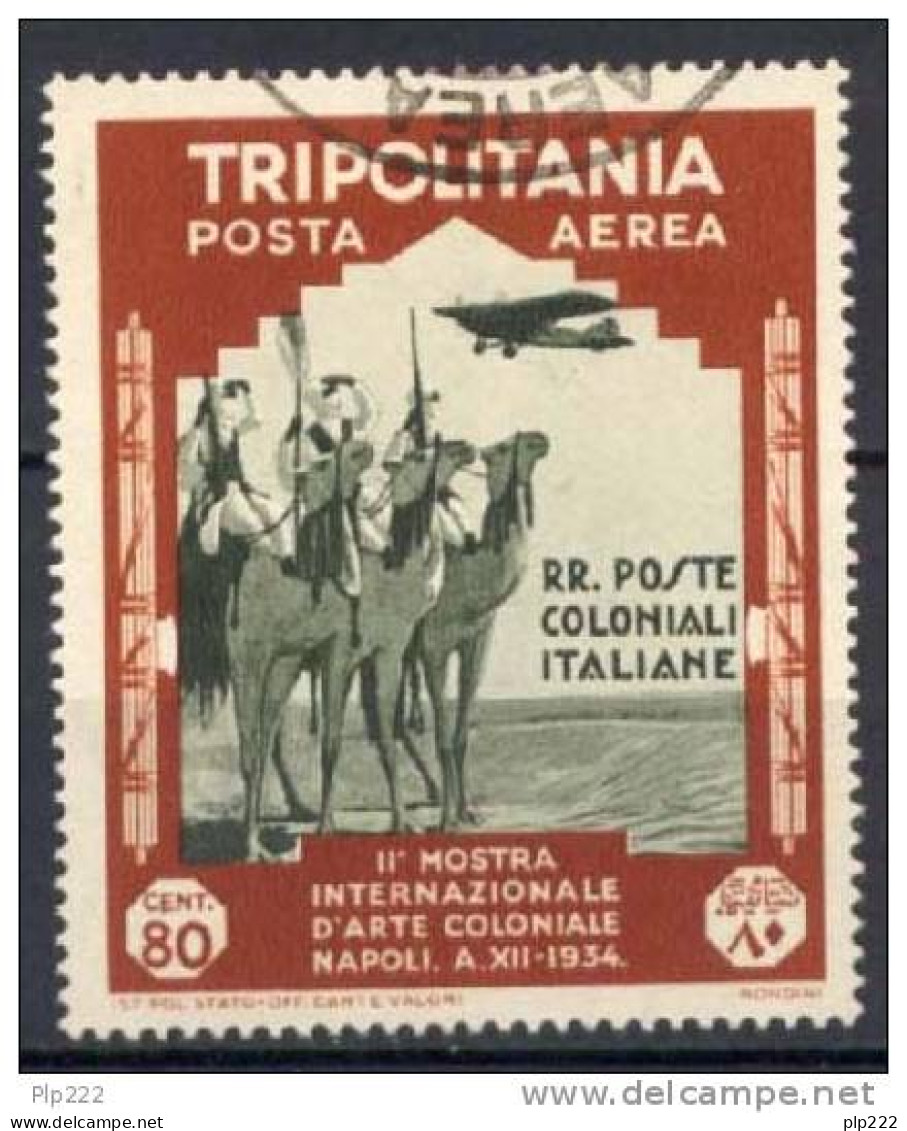 Tripolitania 1934 Sass.A44 Usato/Used VF/F - Tripolitania