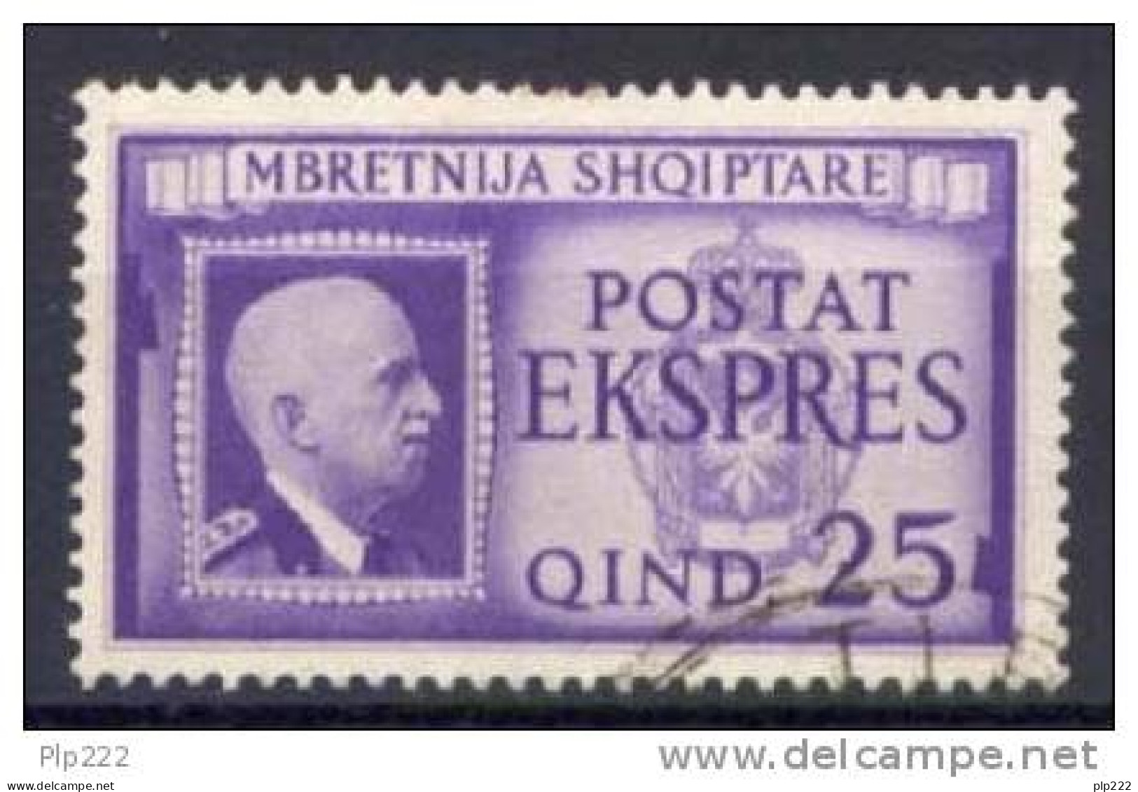 Albania 1939 Sass.Ex1 Usato/Used VF/F - Albanien