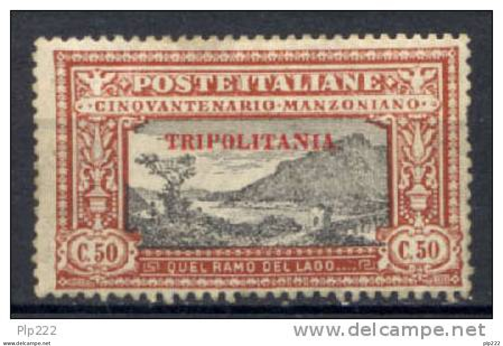 Tripolitania 1924 Sass.14 */MH VF - Tripolitaine