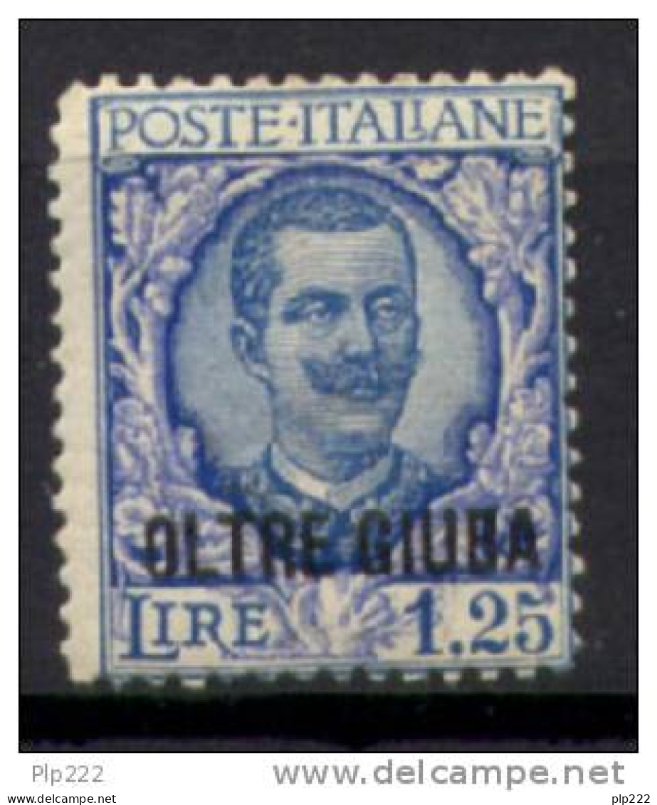 Oltre Giuba 1926 Sass.43 **/MNH VF/F - Oltre Giuba