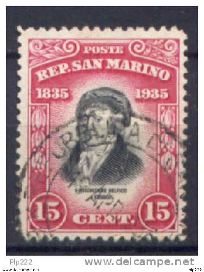 San Marino 1935 Sass.196 Usato /Used VF - Oblitérés