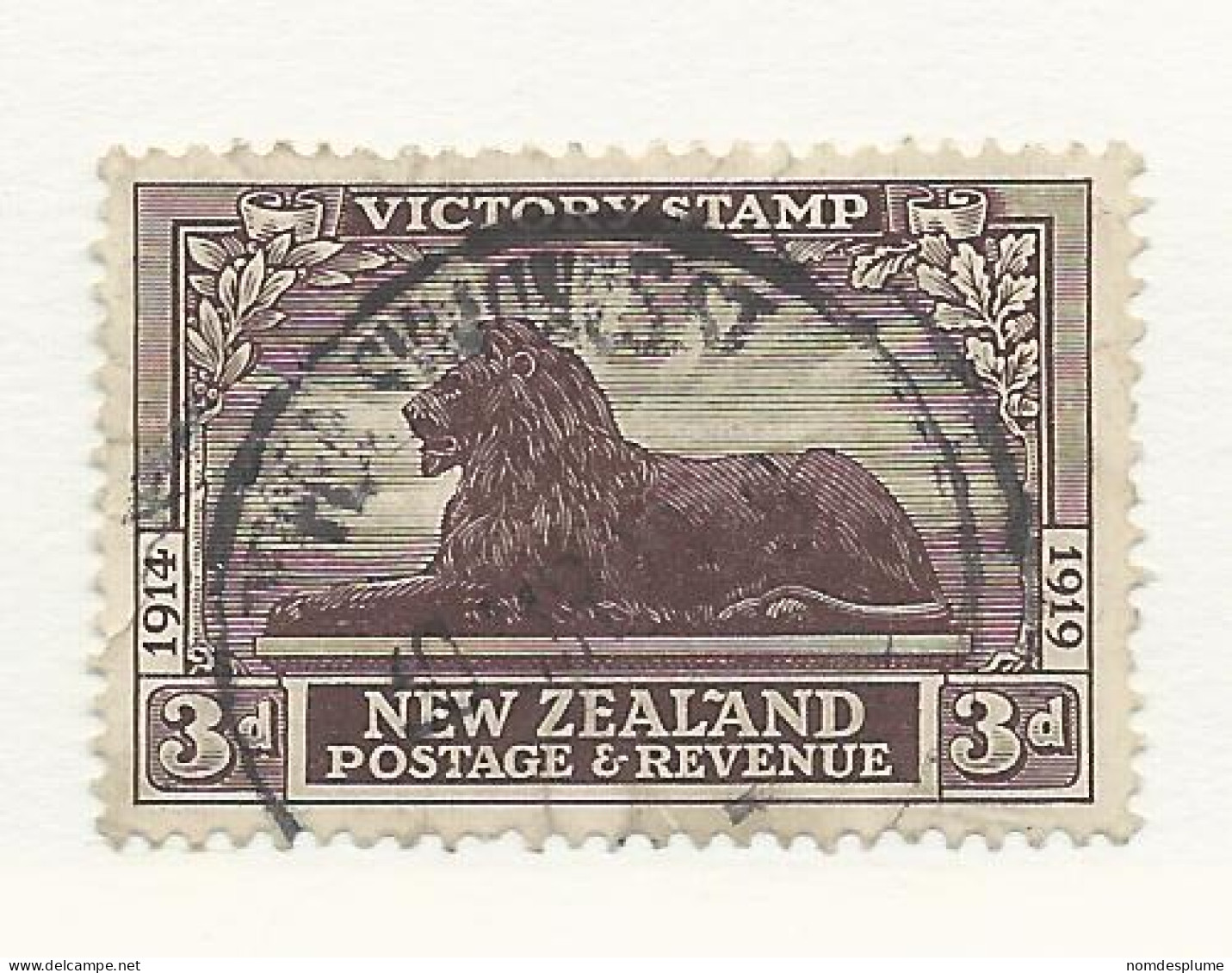 25942) New Zealand 1920 - Usati