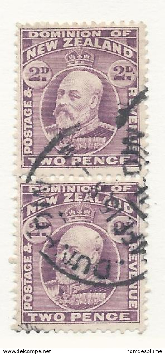 25953) New Zealand 1909 - Usados