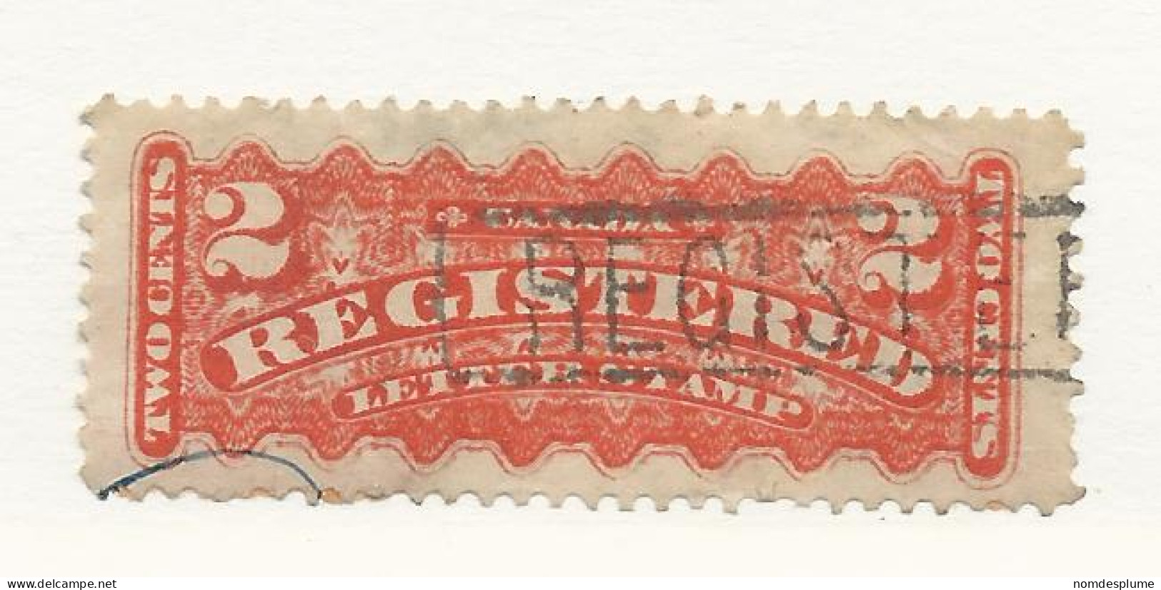 25966) Canada Registration 1875 Vermillion - Recomendados