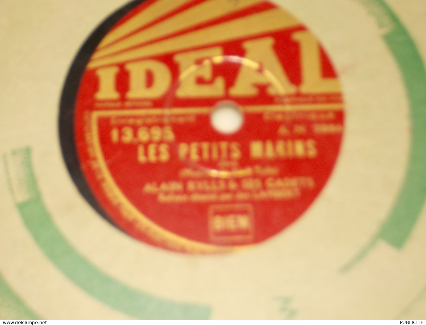 DISQUE 78 TOURS JAVA ET FOX TROT DE REY CHARRYS CHANTE PAR JAN LAMBERT 1937 - 78 Rpm - Schellackplatten