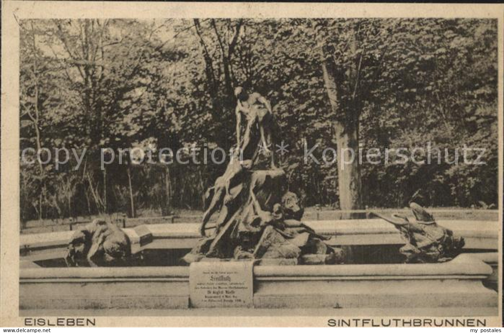 42405693 Eisleben Sintfluthbrunnen Lutherstadt Eisleben - Eisleben