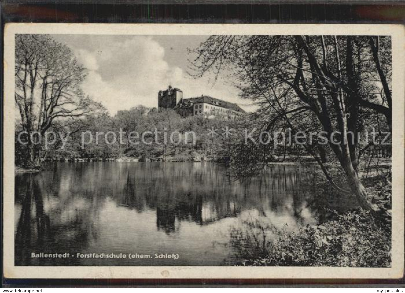 42404015 Ballenstedt Forstfachschule Ehemaliges Schloss Ballenstedt - Ballenstedt