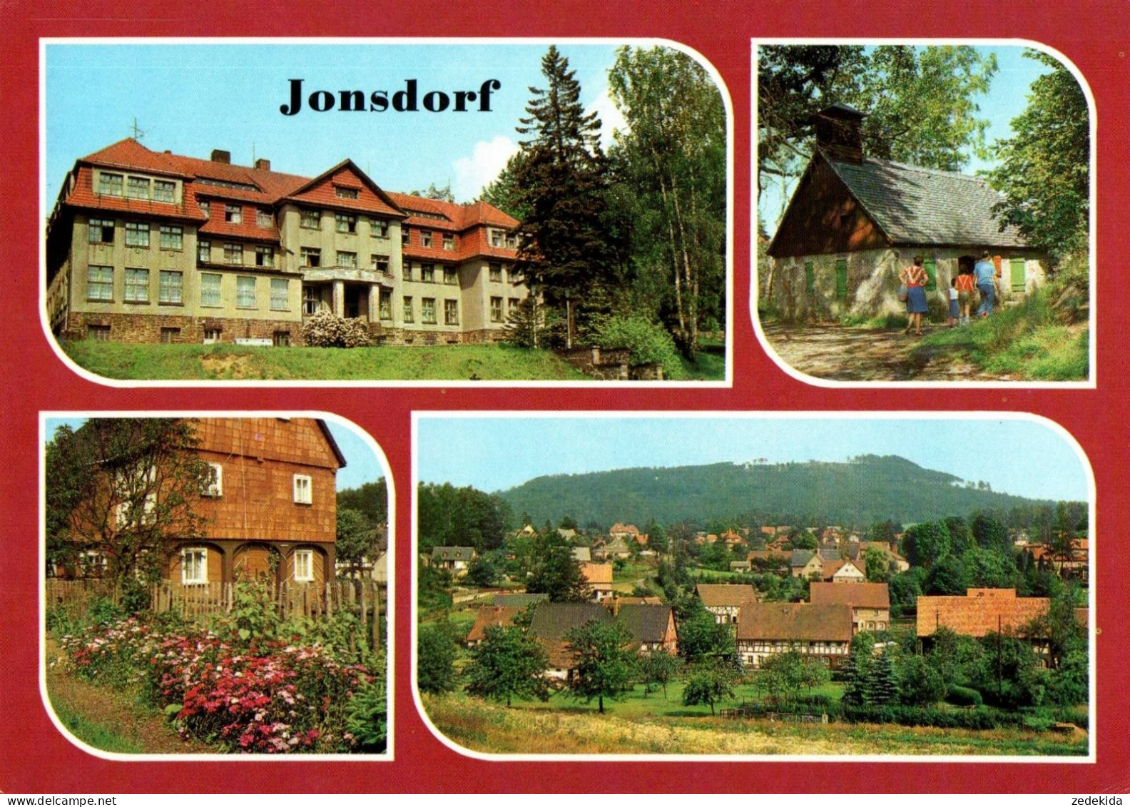 G8829 - TOP Jonsdorf - Bild Und Heimat Reichenbach - Jonsdorf