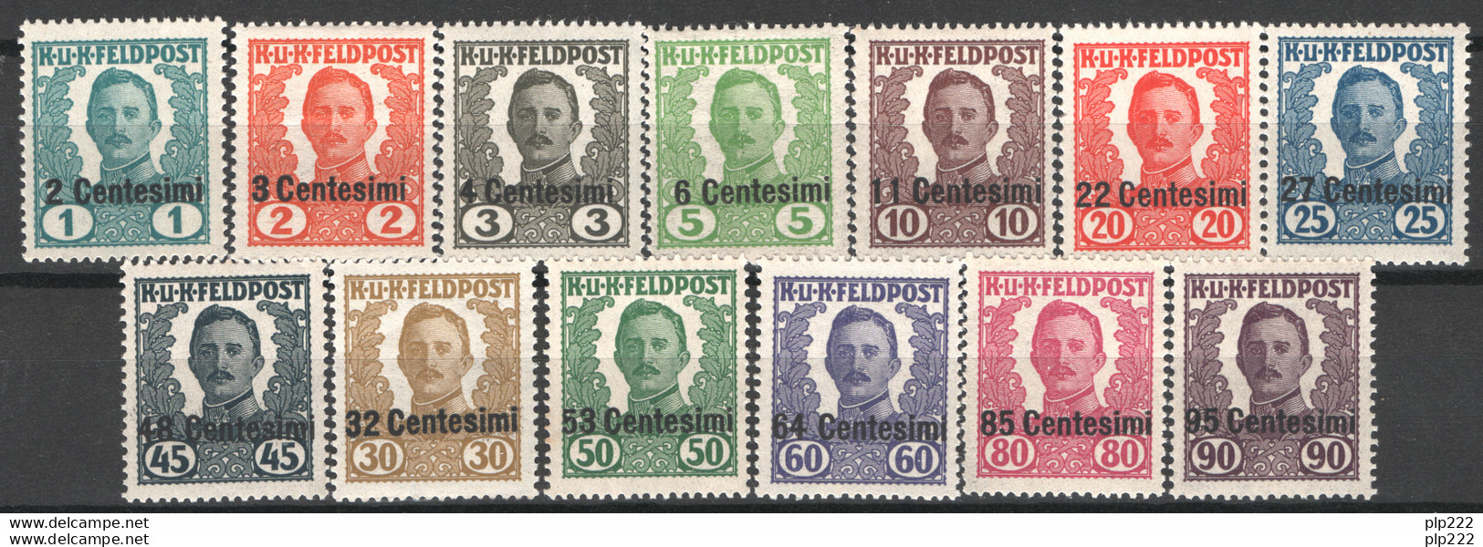 Occupazione Austriaca 1918 Sass.20/32 **/MNH VF/F - Occupazione Austriaca