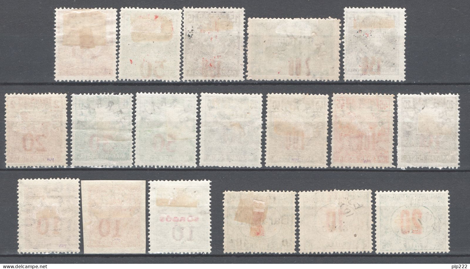 Ungheria Baranya 1919 Collezione Avanzata / Advanced Collection 61 Val. */MH VF/F - Local Post Stamps