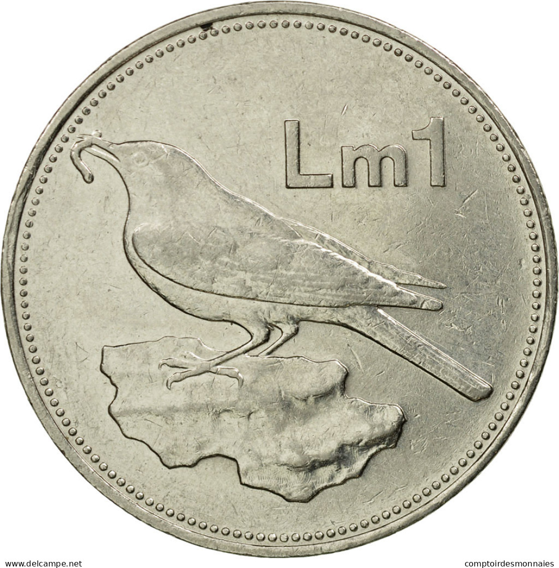 Monnaie, Malte, Lira, 1986, British Royal Mint, TTB, Nickel, KM:82 - Malta