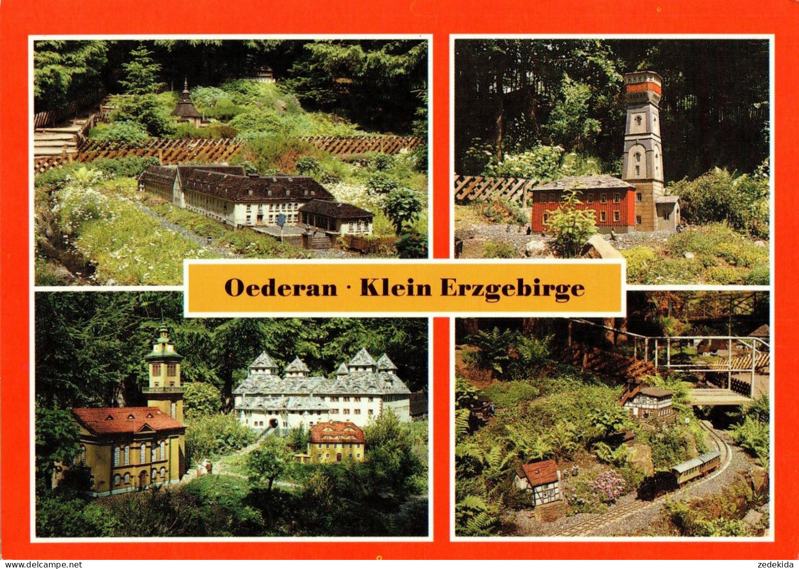 G8844 - TOP Oederan Kleinerzgebirge - Bild Und Heimat Reichenbach - Oederan