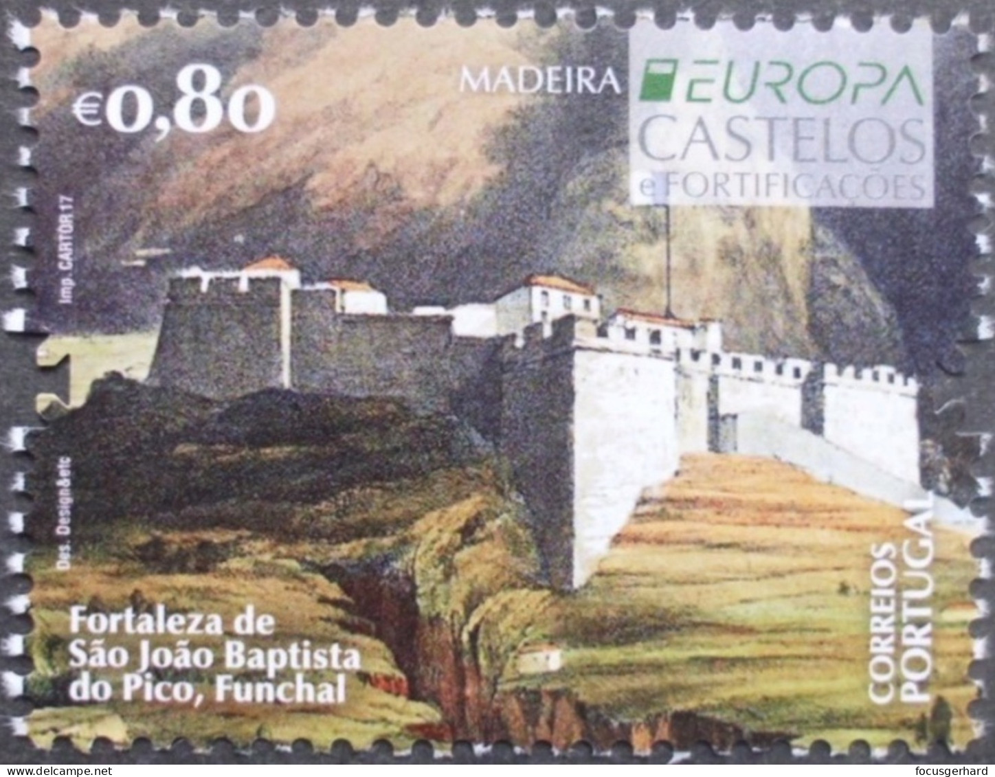 Madeira       Europa Cept   Burgen Und Schlösser 2017    ** - 2017