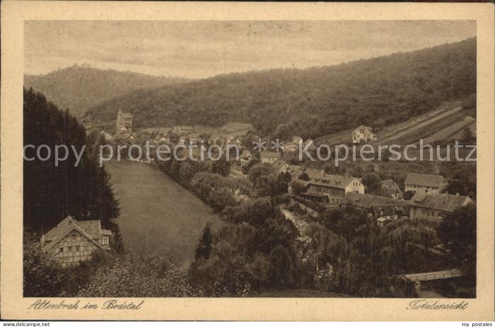 42396196 Altenbrak Harz Bodetal Ortsansicht Altenbrak - Altenbrak