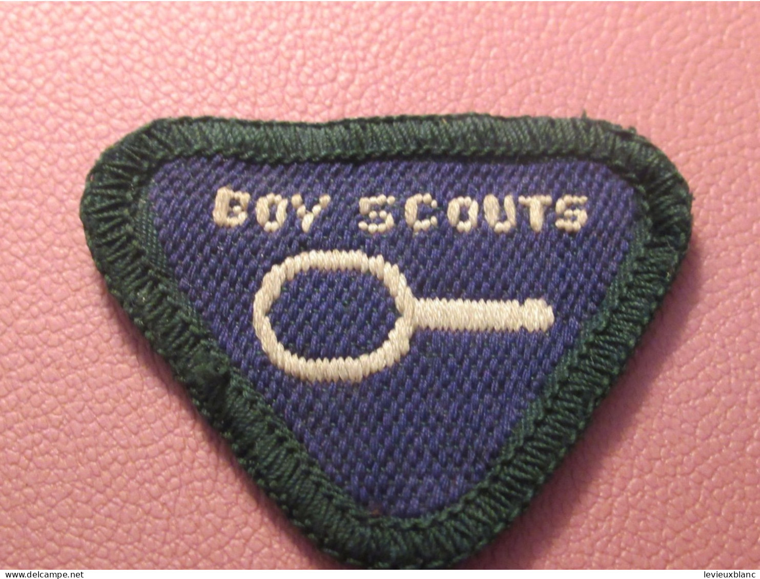 Scoutisme Canada/ Ecusson Tissu/Boy Scouts/ Insigne Ancien De Mérite/Tennis /année 1940-1960                  ET571 - Scouting