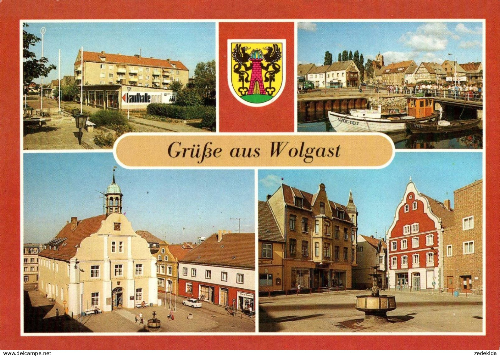 G8861 - TOP Wolgast Kaufhalle - Bild Und Heimat Reichenbach - Wolgast