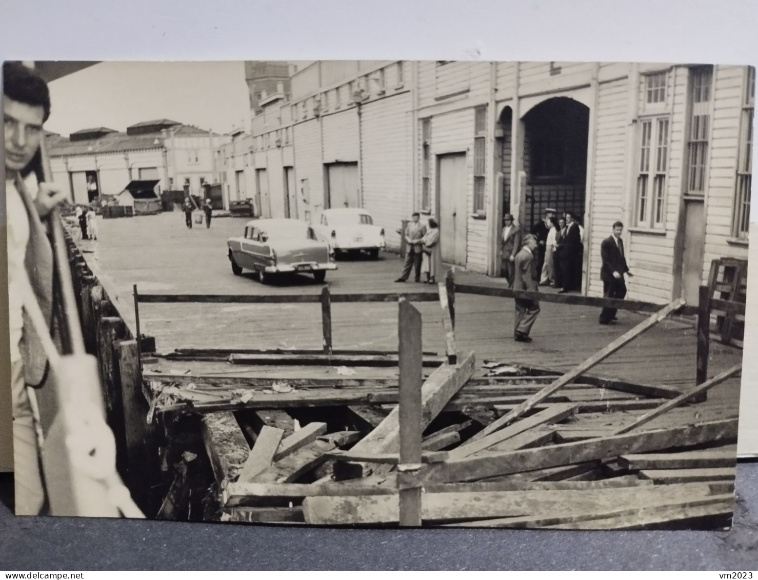 1956 Photo Australia SYDNEY The Dock After The Crash - Oceanía